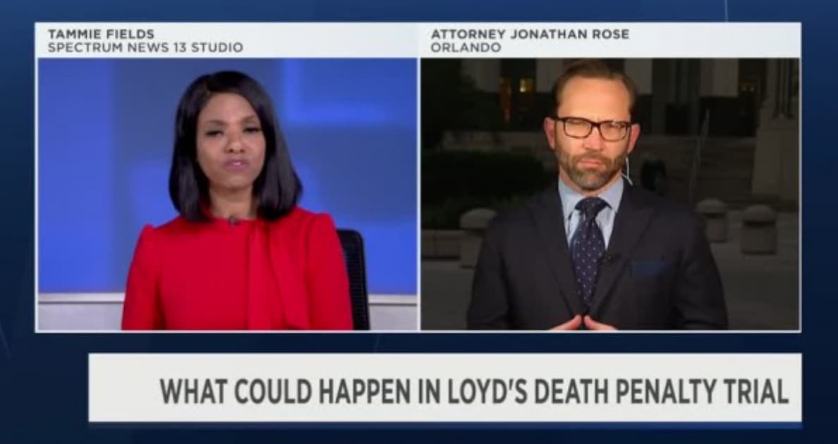 Orlando Defense Attorney Jonathan Rose Provides Expert Legal Opinion on Markeith Loyd’s Death Penalty Trial