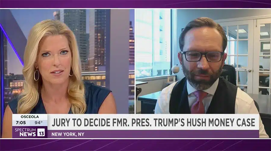 Attorney Jonathan Rose Discusses Trump Hush Money Trial with Spectrum News 13